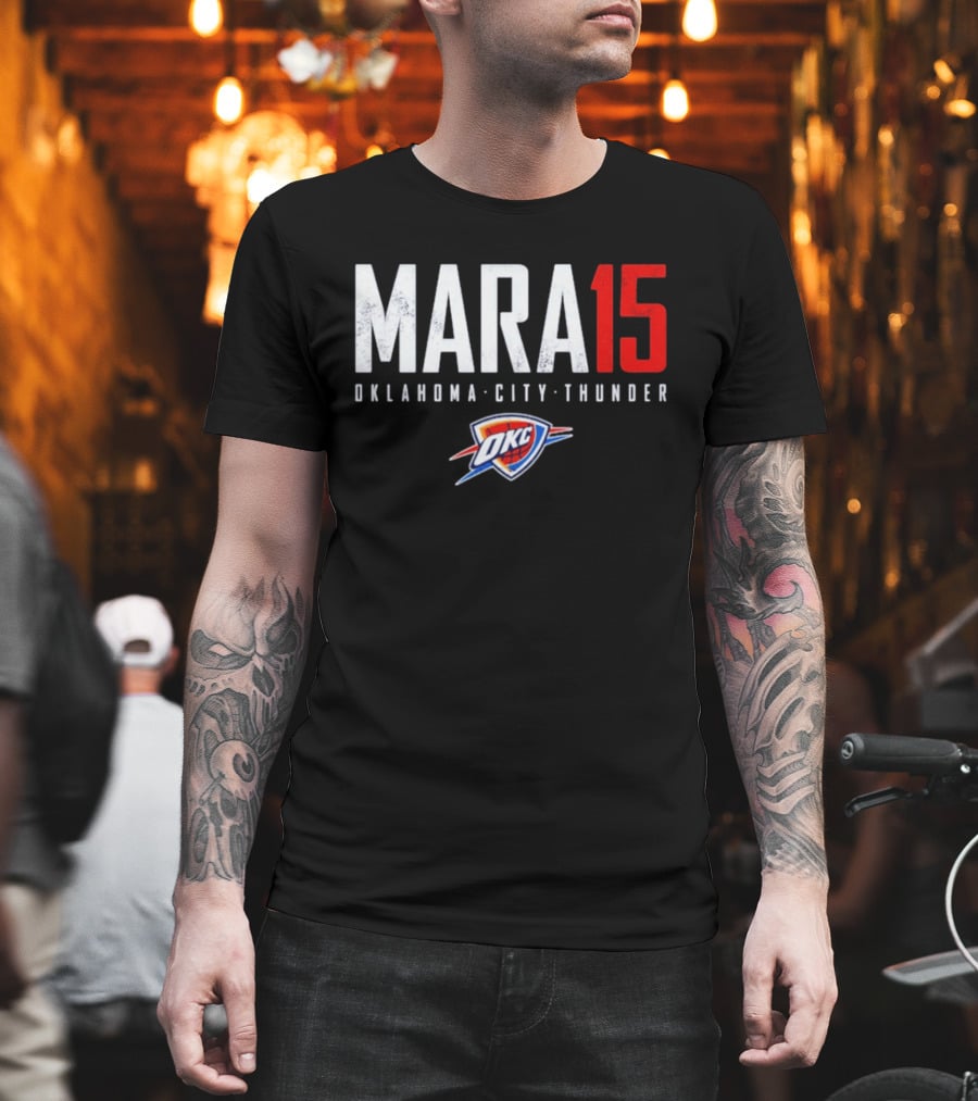 Mara 15 Oklahoma City Thunder OKC T-Shirt