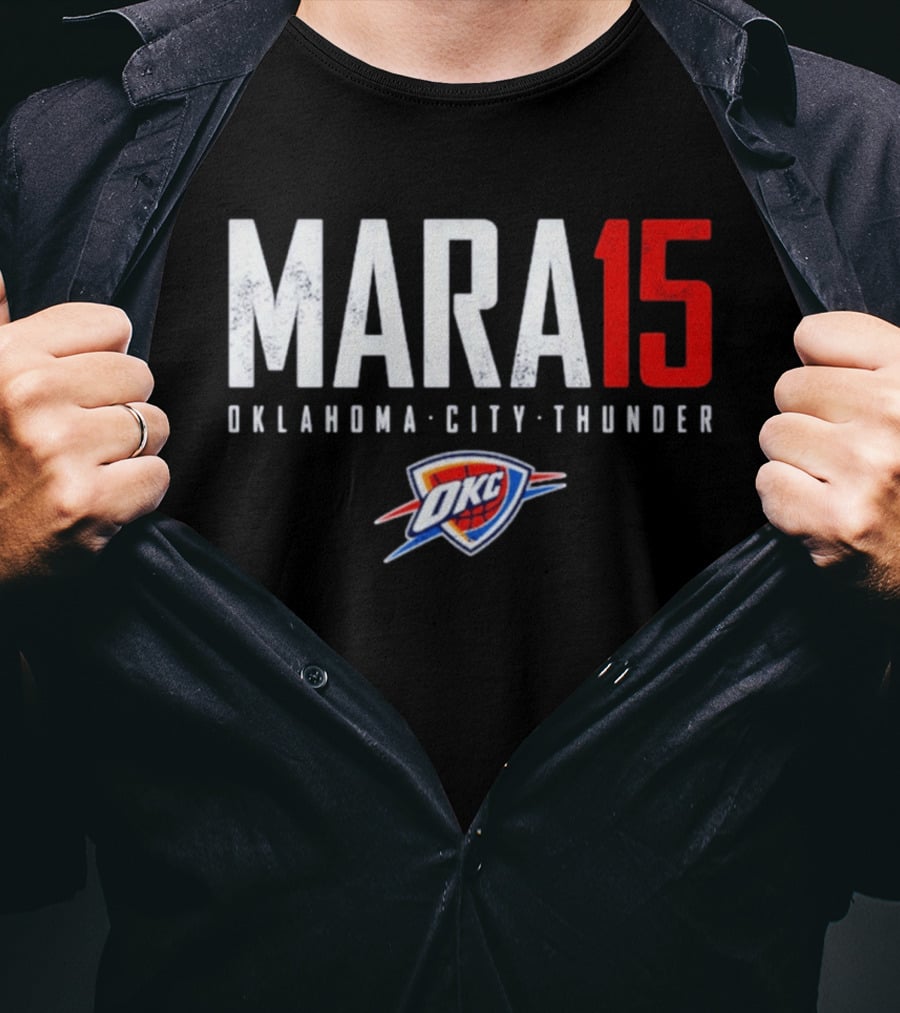Mara 15 Oklahoma City Thunder OKC T-Shirt