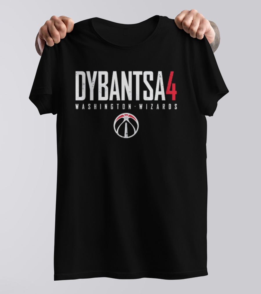 Dybantsa 4 Washington Wizards Basketball T-Shirt