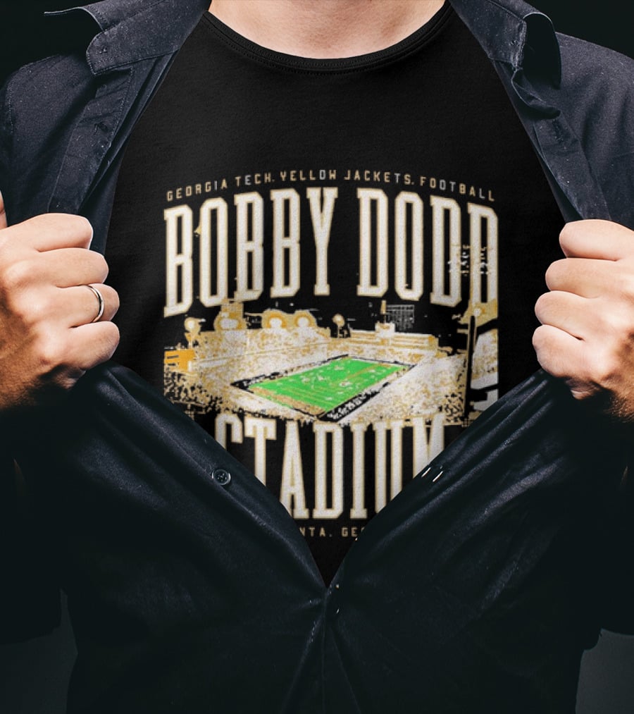 Bobby Dodd Stadium Georgia Tech Yellow Jackets Football Atlanta Georgia 1913 T-Shirt