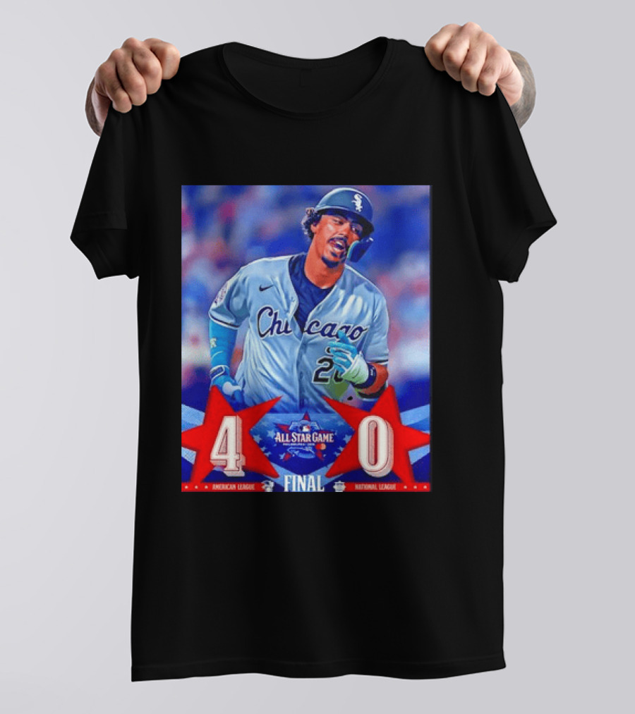 Chicago White Sox 2026 All Star Game American League 4 National League 0 Final Score T-Shirt