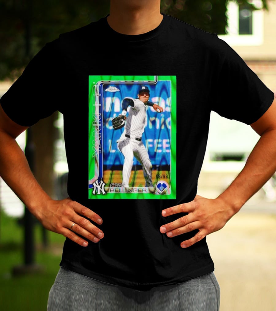 Cody Bellinger 08 99 Topps Chrome Yankees T-Shirt