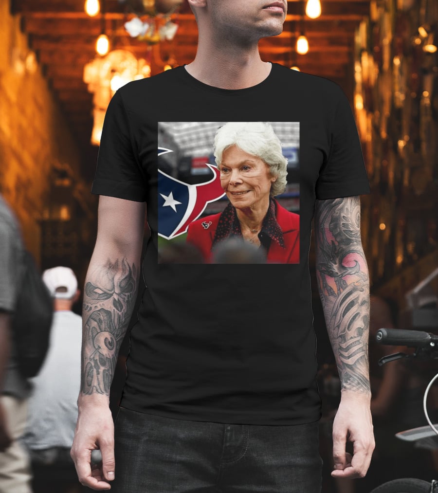 Houston Texans Co Founder Janice McNair Legacy Honored T-Shirt
