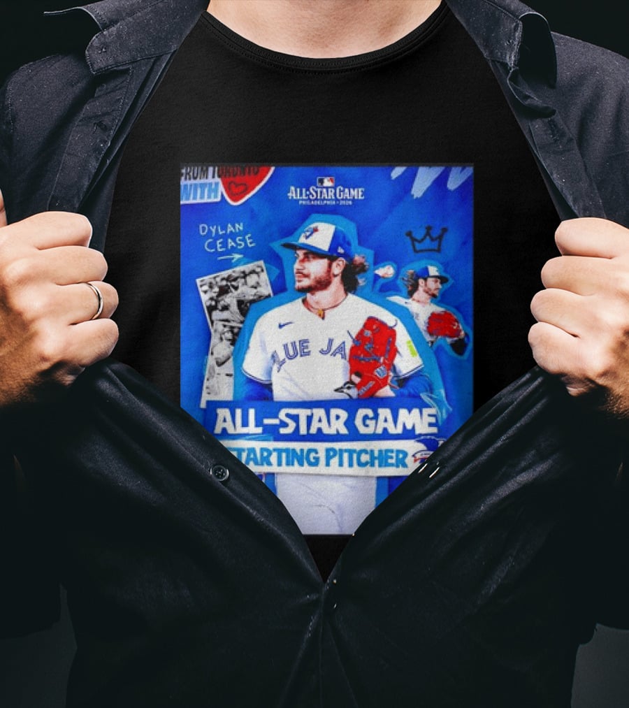Dylan Cease Blue Jays All Star Game Starting Pitcher Philadelphia 2026 T-Shirt
