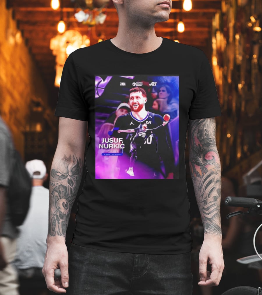 Jusuf Nurkić NBA Utah Jazz Contract 2 Years 22 Million T-Shirt