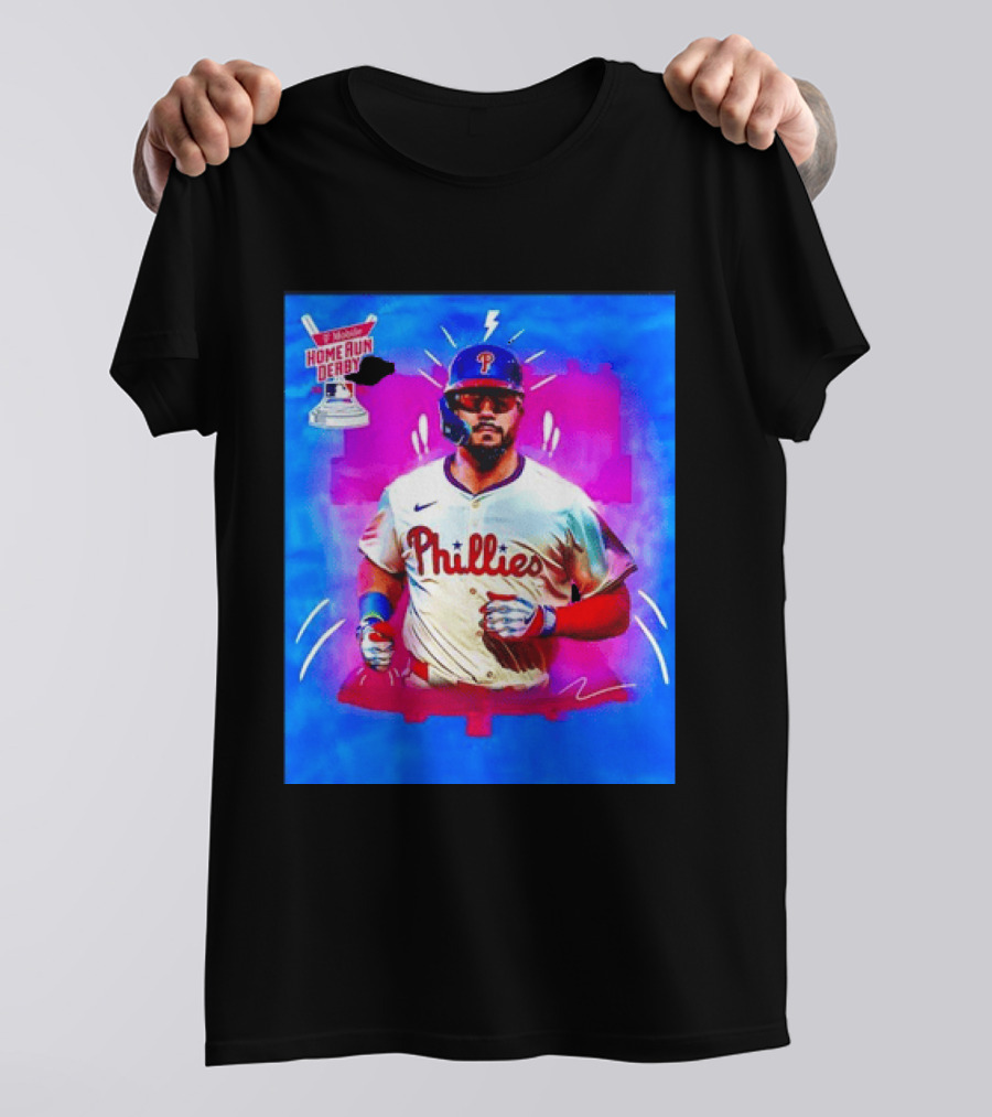 Philadelphia Phillies Kyle Schwarber 2024 Mobile Home Run Derby Highlights T-Shirt