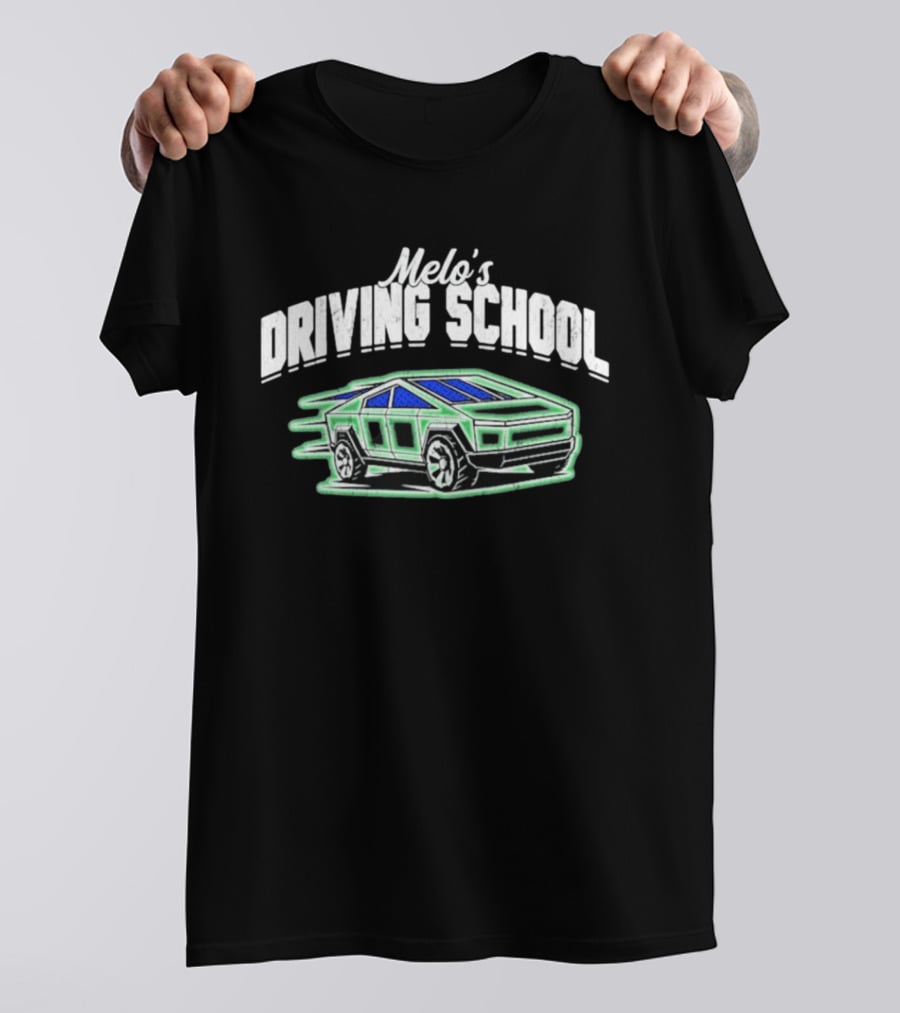 Melo's Driving School Cybertruck Concept Minnesota Timberwolves Edition T-Shirt