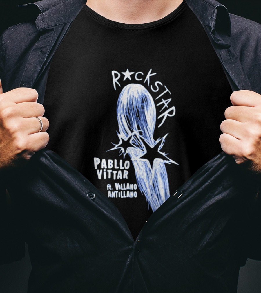 Rockstar Pabllo Vittar Ft. Villano Antillano T-Shirt
