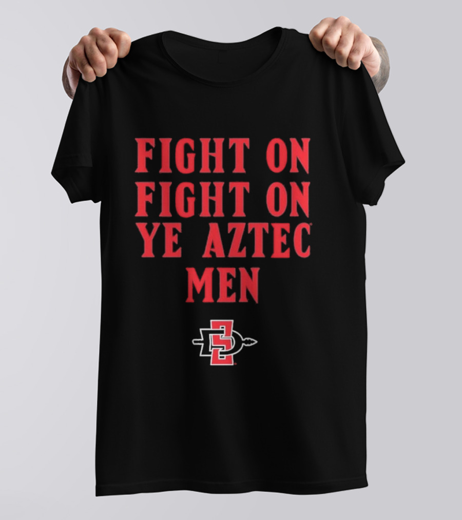 San Diego State Aztecs Fight On Ye Aztec Men SDSU T-Shirt