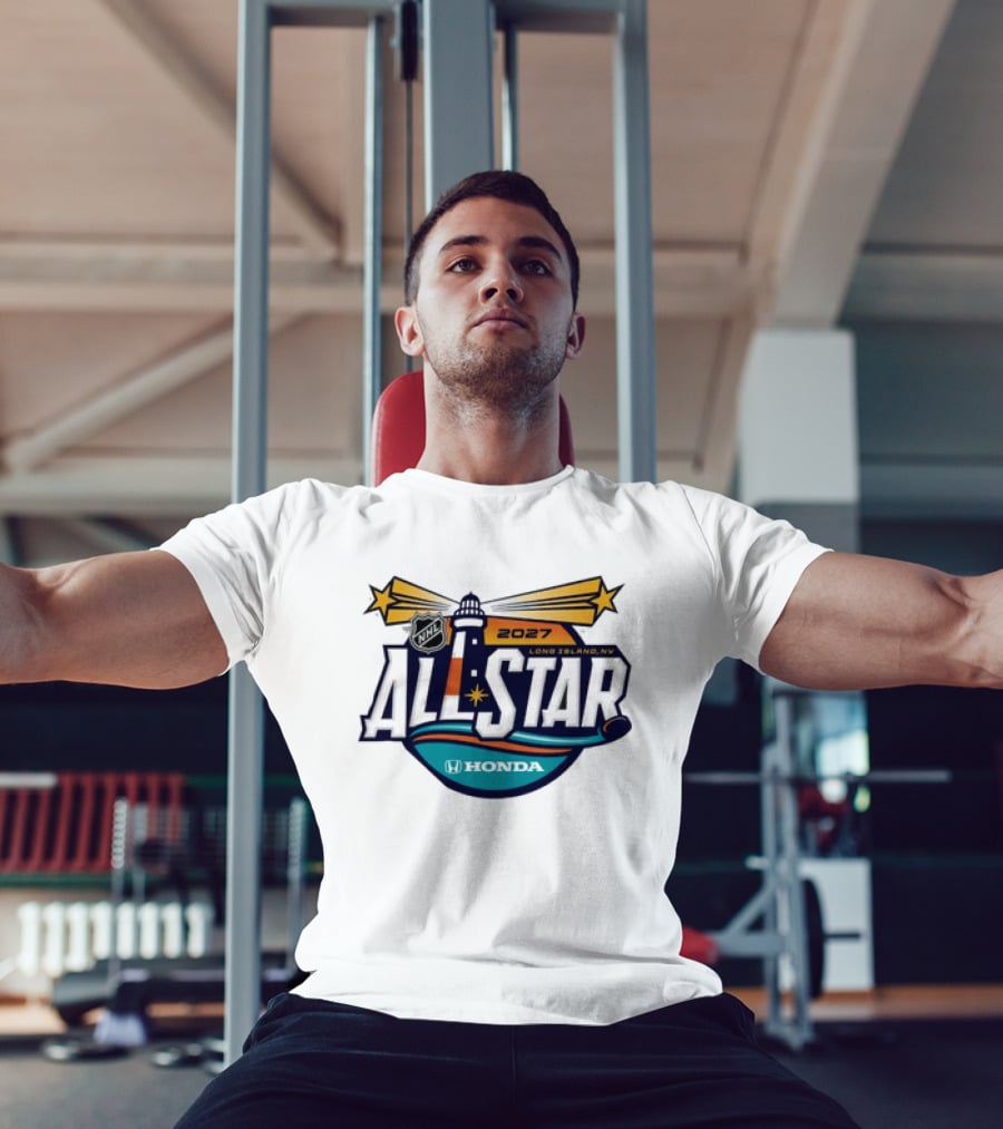 2027 NHL All Star Long Island Honda Lighthouse Stars T-Shirt