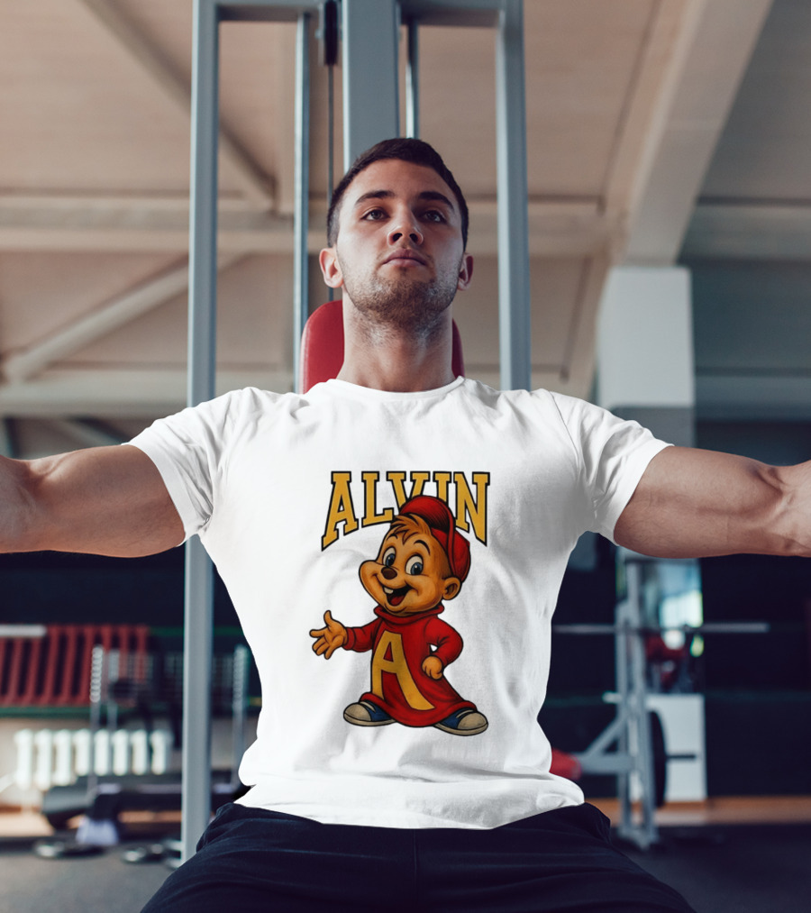 Alvin And The Chipmunks Alvin Character With Standing A T-Shirt