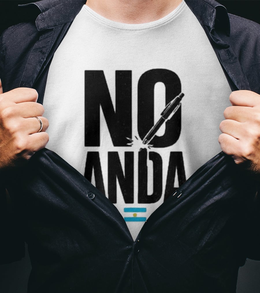 Argentina NO ANDA Broken Pen T-Shirt