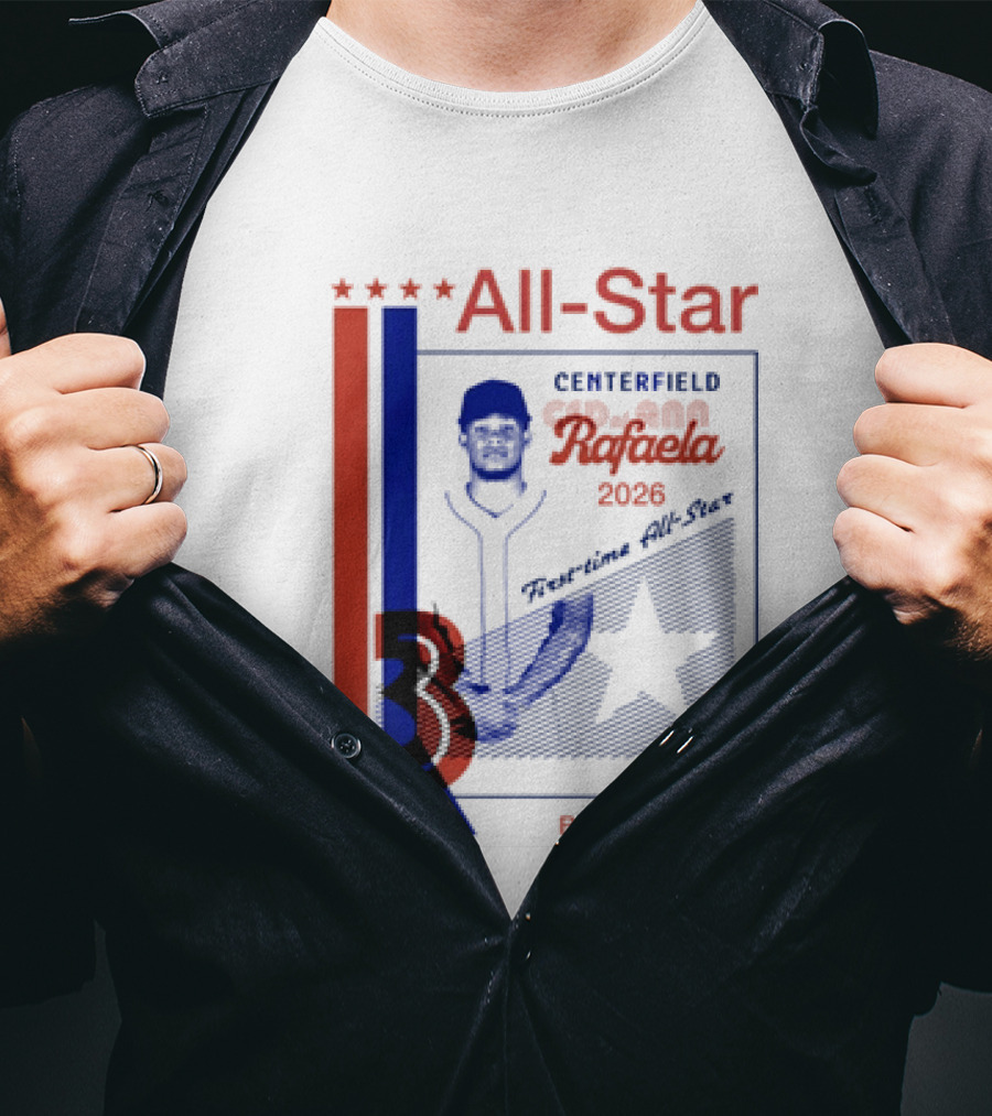 Ceddanne Rafaela Centerfield Boston Red Sox All Star 2026 T-Shirt