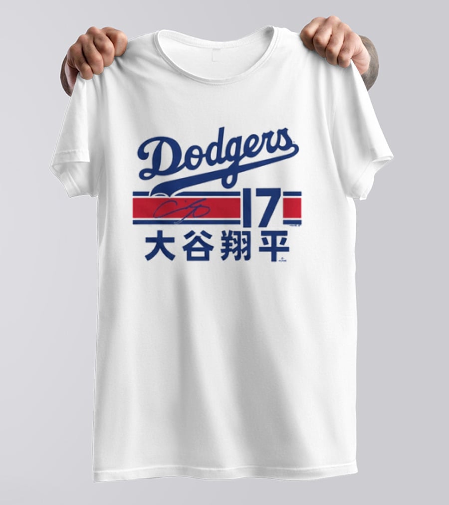 Dodgers Shohei Ohtani Japanese T-Shirt