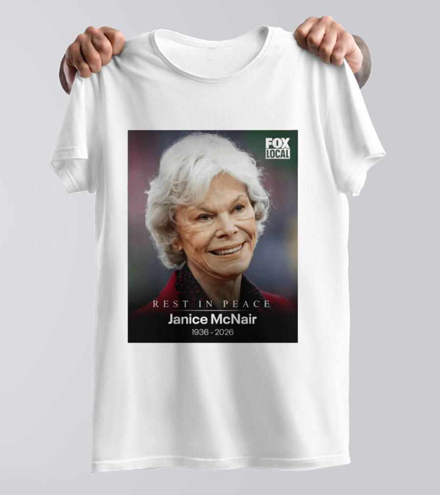 Rest In Peace Janice McNair 1936 2026 FOX Local Memorial T-Shirt