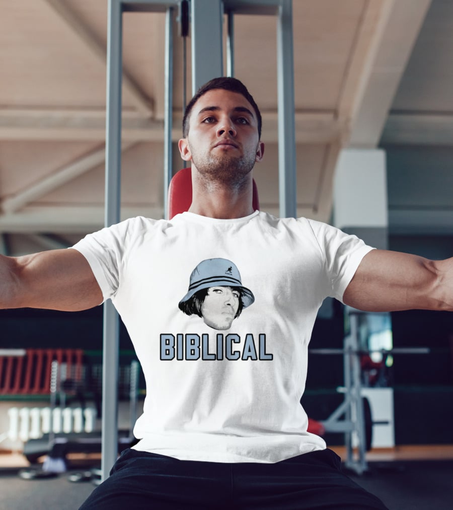 Kangol Hat Liam Gallagher Biblical 2026 T-Shirt