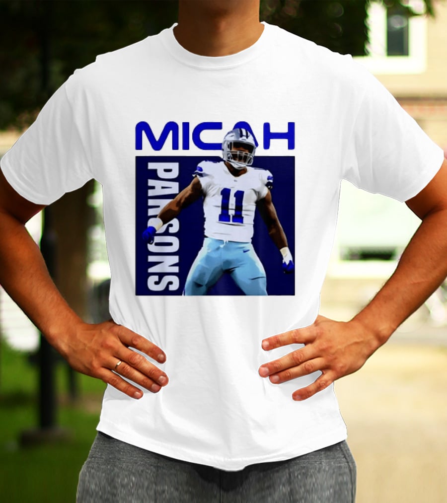 Micah Parsons Dallas Cowboys Number 11 NFL Football Star T-Shirt