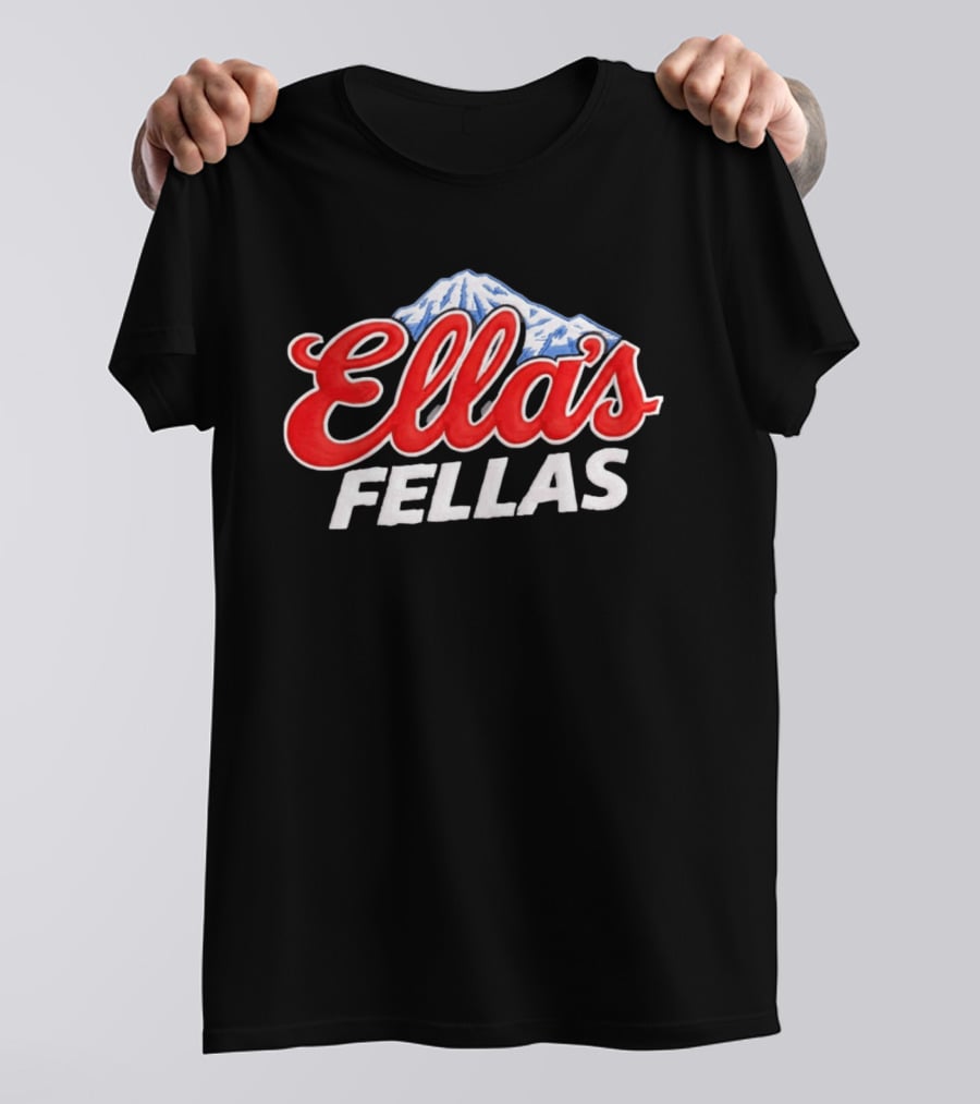 Ella's Fellas Mountain Country Music Lover T-Shirt