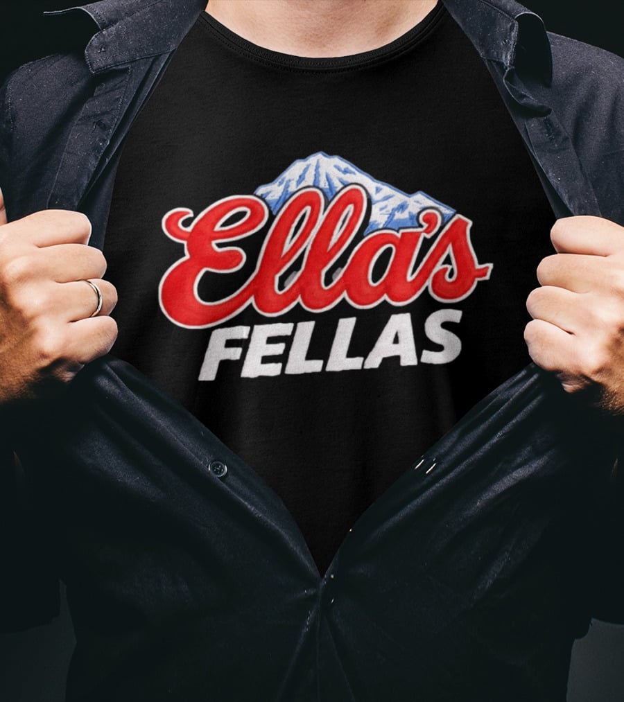 Ella's Fellas Mountain Country Music Lover T-Shirt