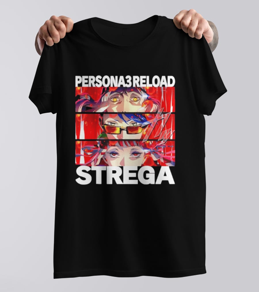 Takaya Sakaki Jin Shirato Chidori Yoshino Persona 3 Reload Strega Characters Persona 3 Reload T-Shirt