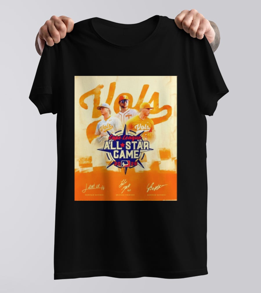 Tennessee Vols Cape League All Star Game 2026 T-Shirt