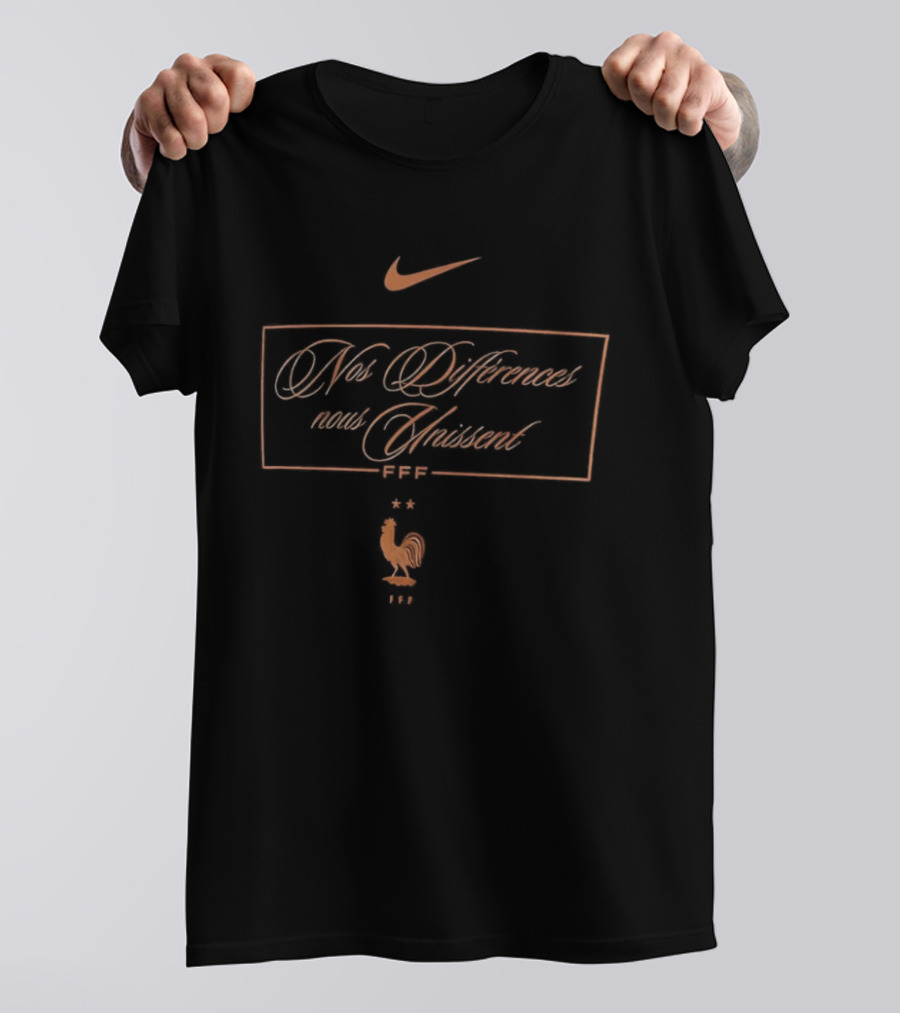 Nike Nos Différences Nous Unissent France Football Team Rooster T-Shirt