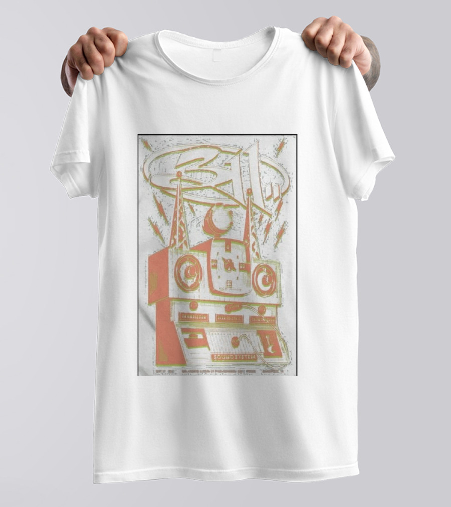 311 July 16 2026 Wantagh New York Transistor Soundsystem T-Shirt