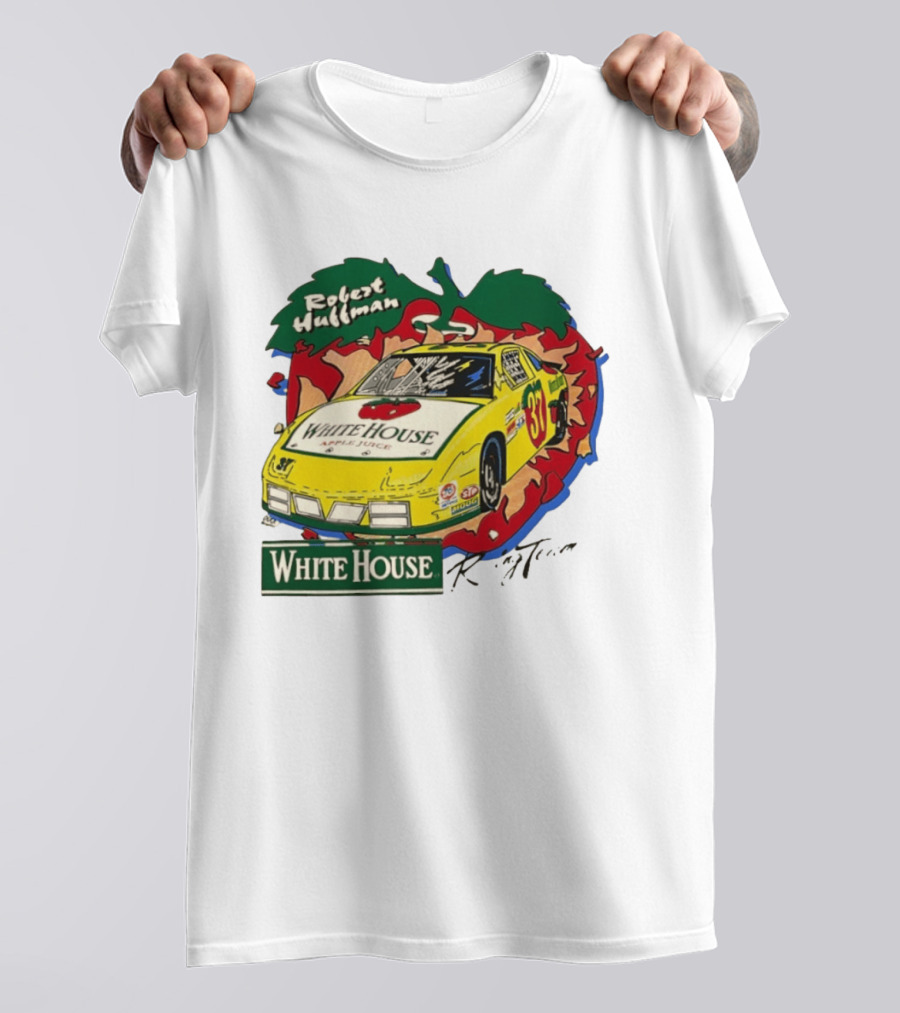 1996 Robert Huffman White House Apple Juice #37 Goody's Dash Series Car Racing T-Shirt