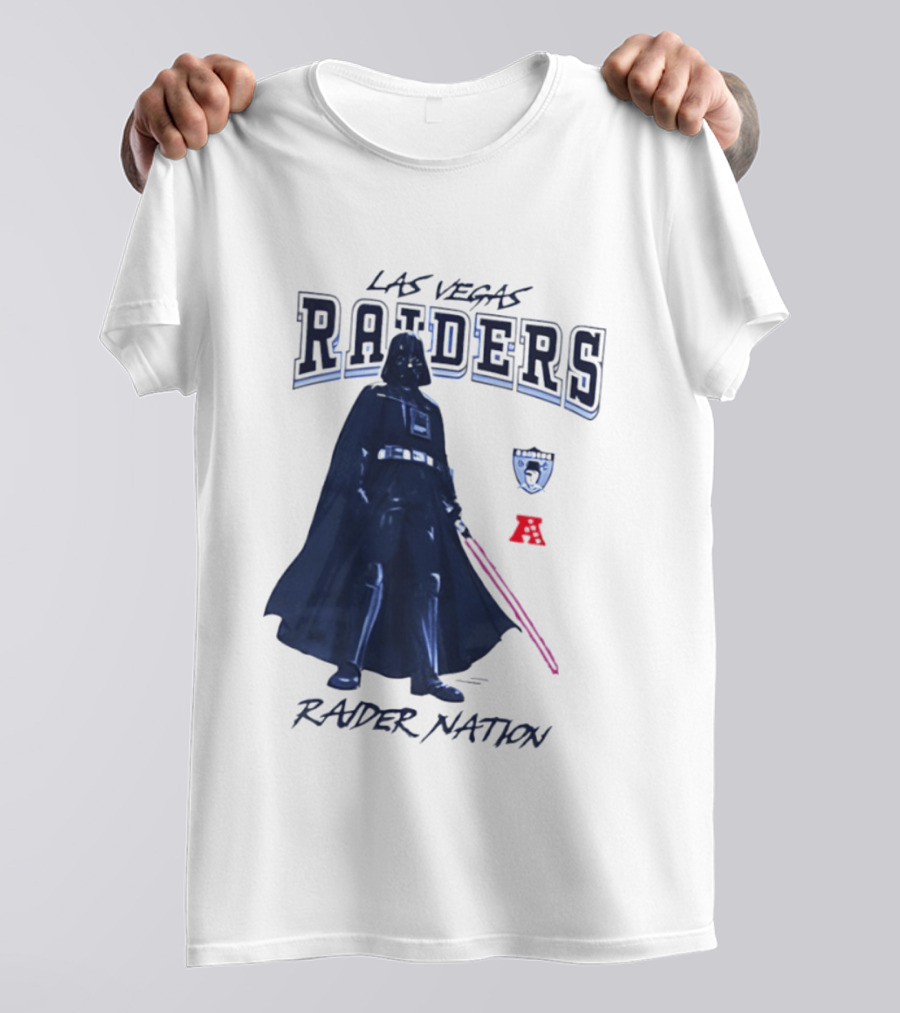 Las Vegas Raiders Darth Vader Raider Nation Star Wars 2026 T-Shirt