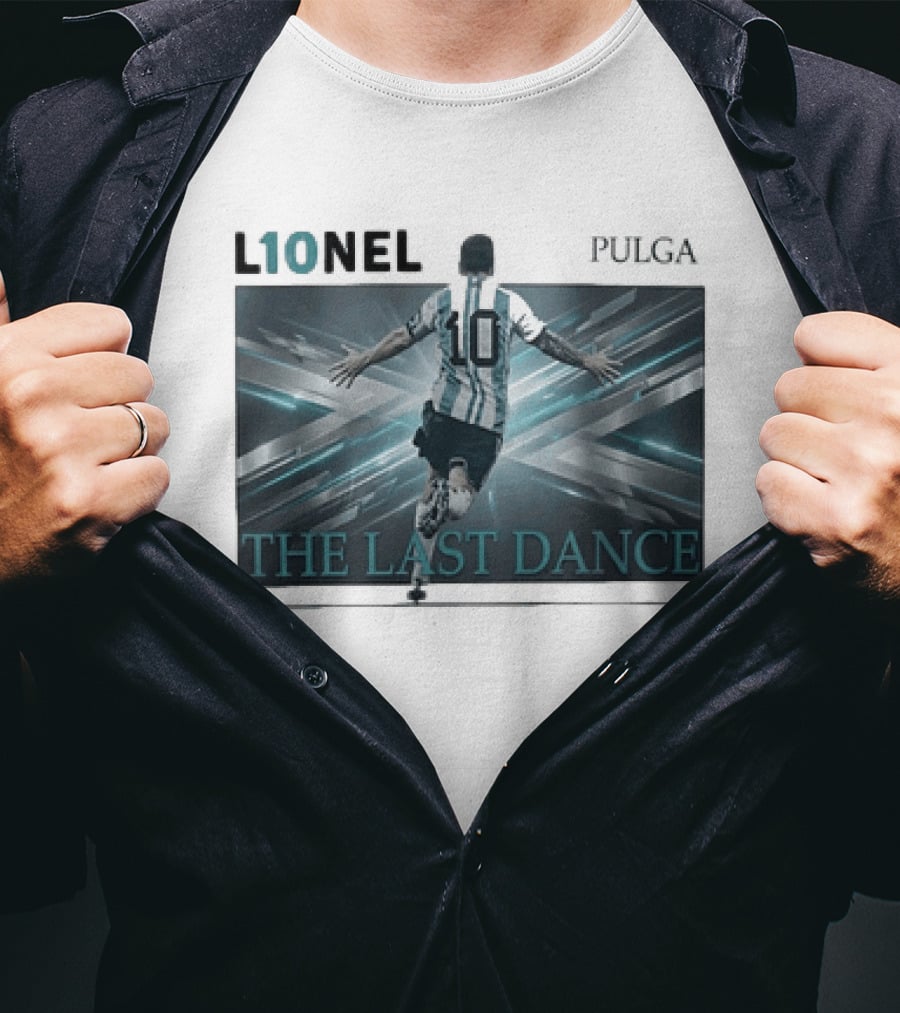 L10NEL Messi La Pulga 10 The Last Dance T-Shirt