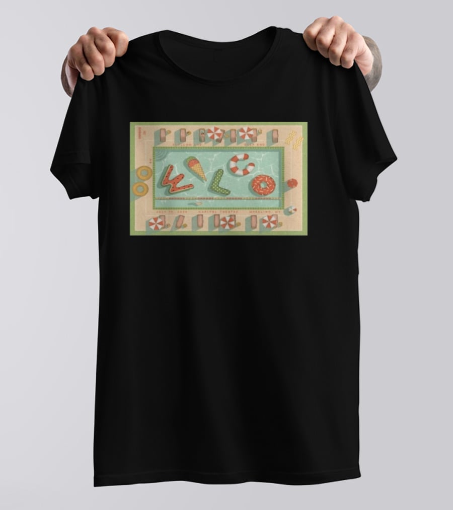 July 15 2026 Wilco Wheeling WV Capitol Theatre Inflatable Pool Floaties T-Shirt