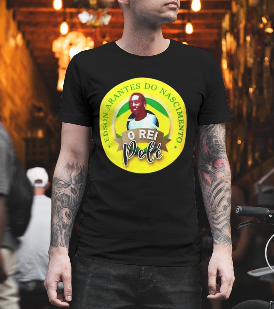 Edson Arantes Do Nascimento O Rei Pelé Brazil T-Shirt