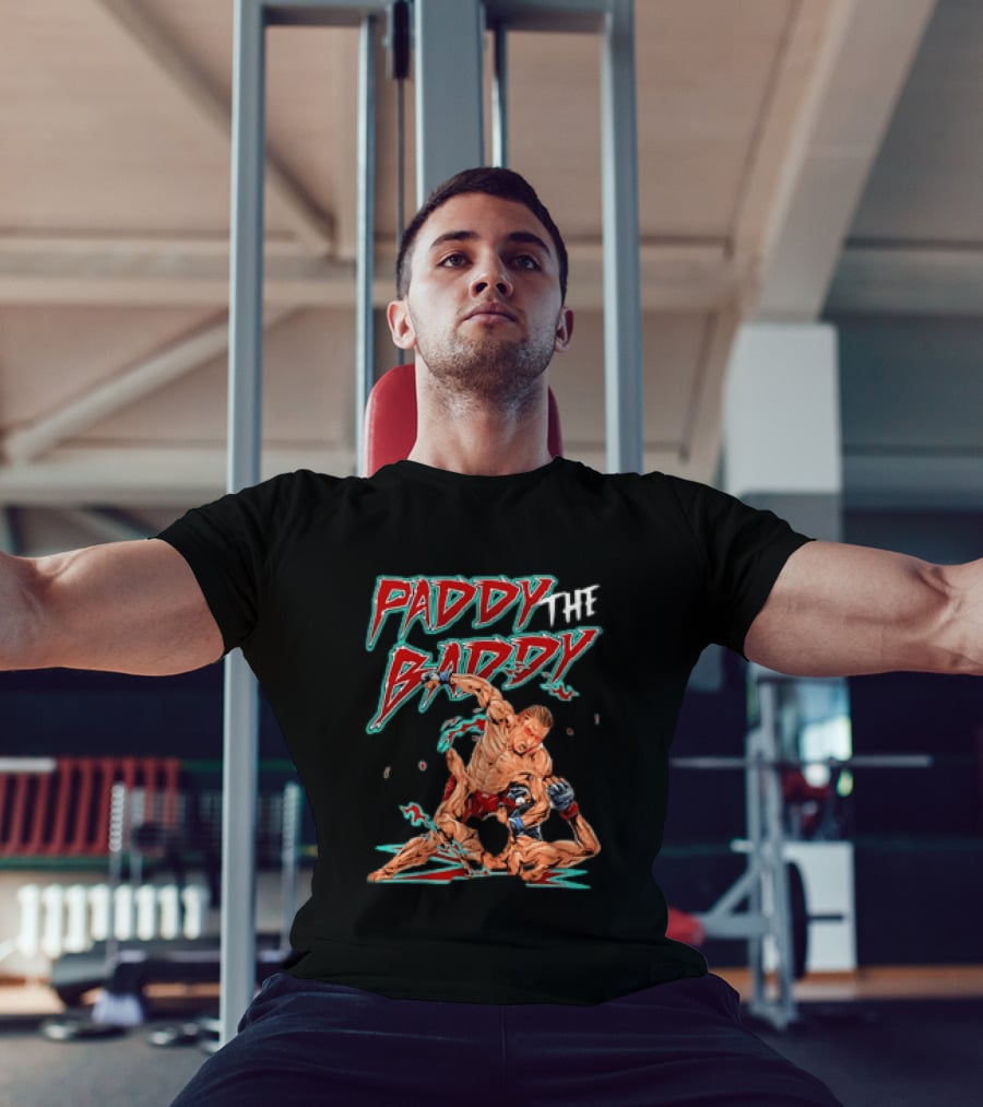 Paddy The Baddy MMA Fighter Action Scene T-Shirt