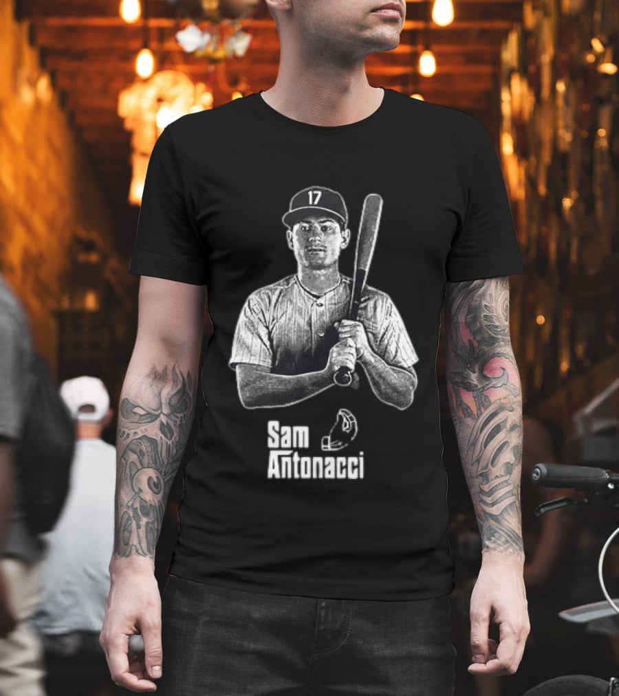 Sam Antonacci 17 Chicago White Sox MLB T-Shirt