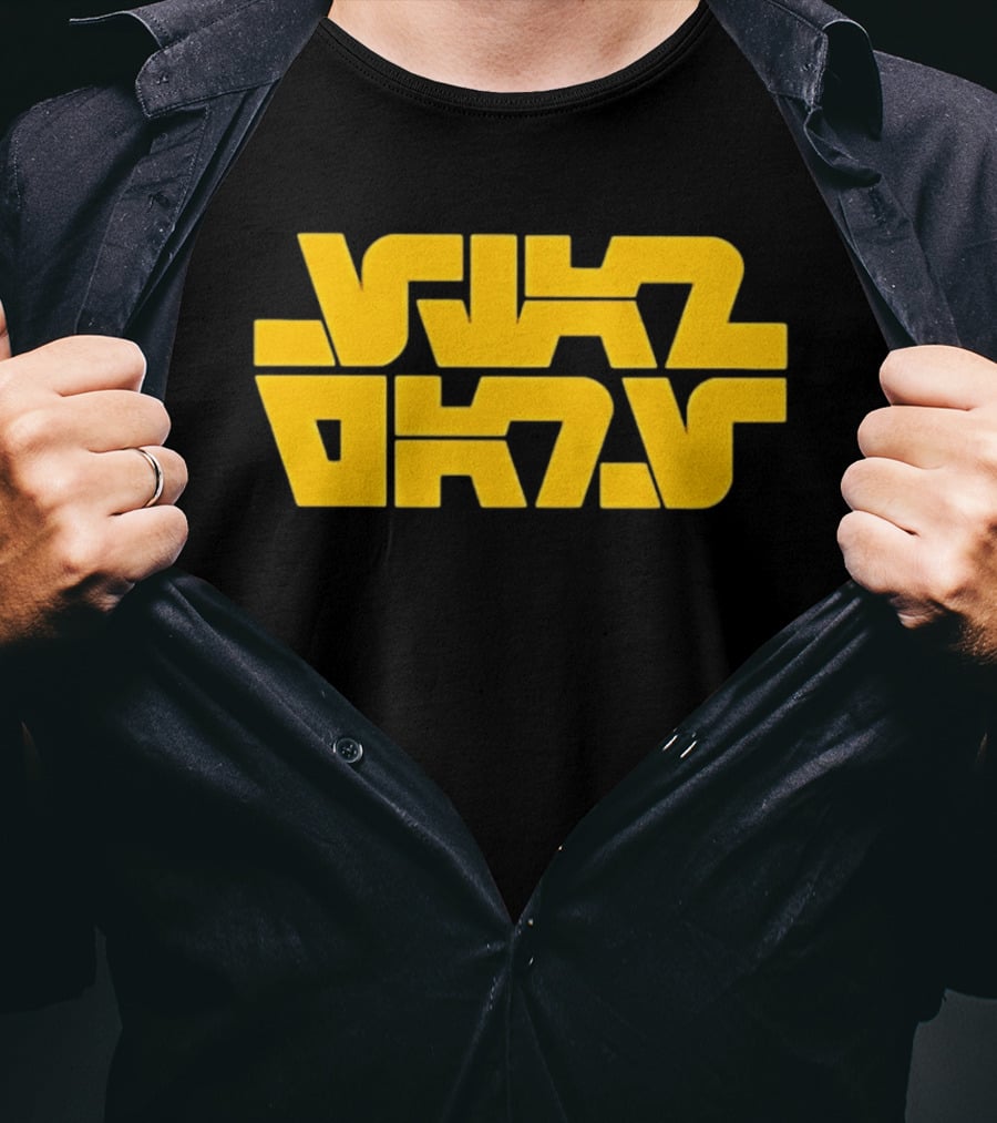 Star Wars Jedi Order Aurebesh Yellow T-Shirt