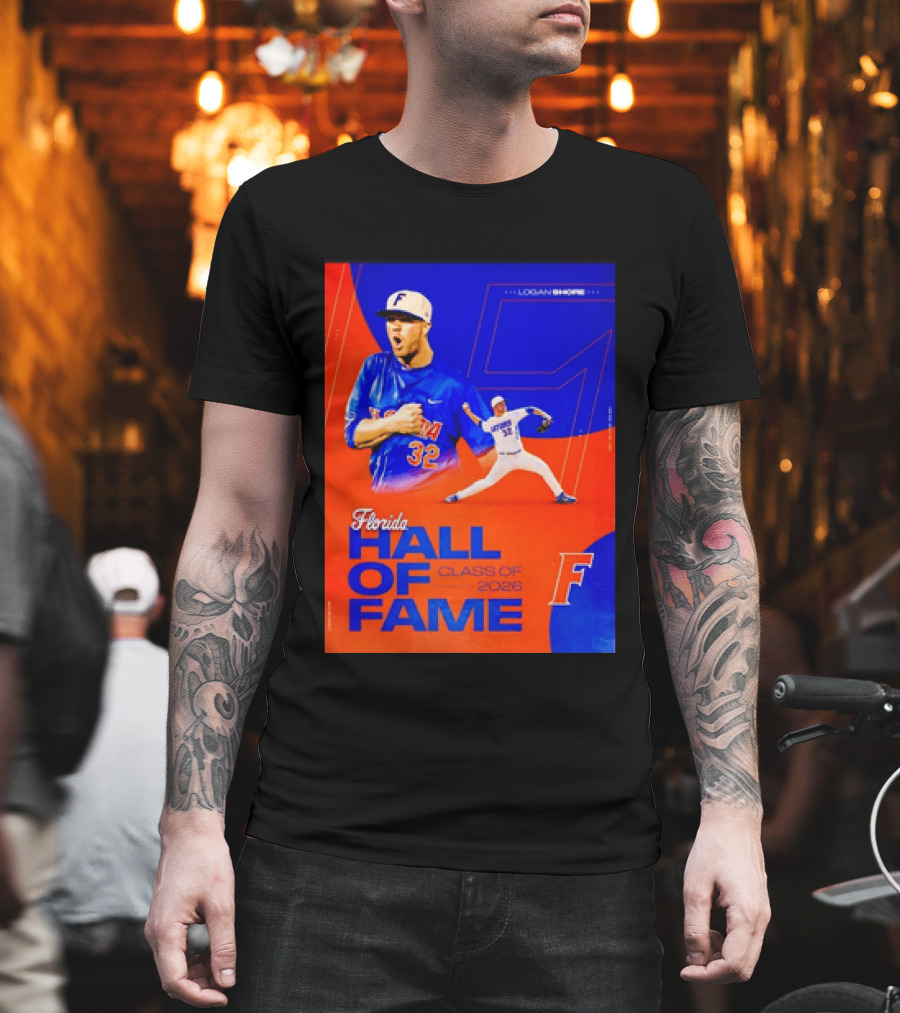Logan Shore Florida Gators Hall Of Fame Class Of 2026 T-Shirt