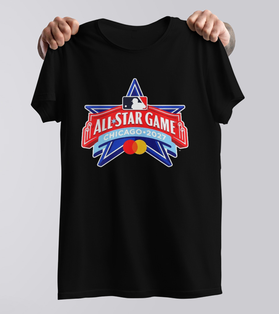 MLB All Star Game 2027 Chicago Mastercard T-Shirt