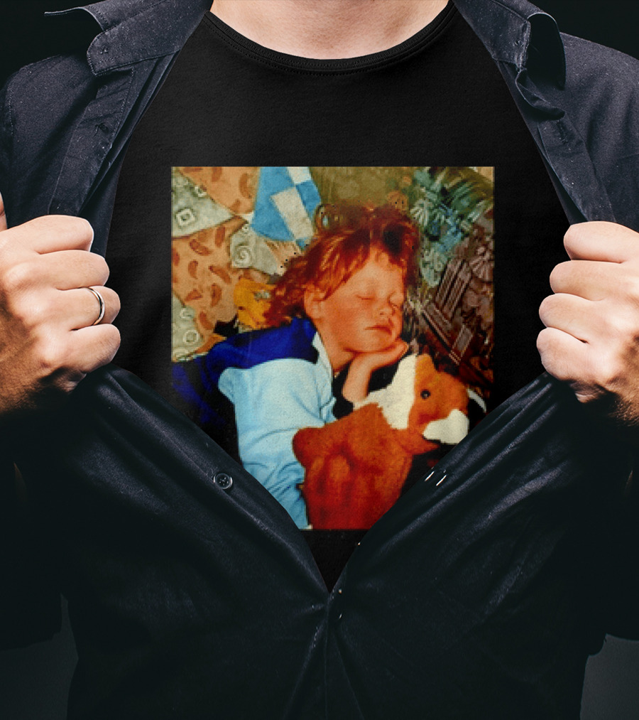 Wimbledon 2026 Men's Singles Italy Jannik Sinner Baby Era Vintage Childhood Photo T-Shirt