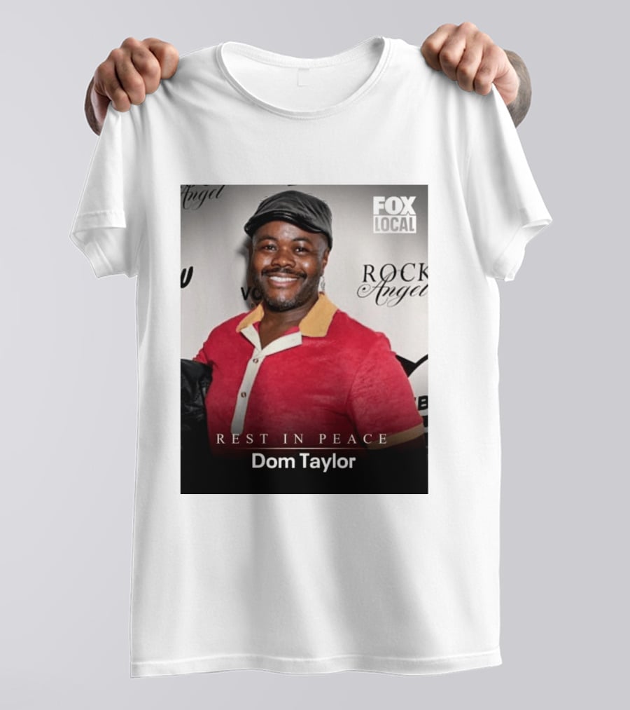 Rest In Peace Dom Taylor Celebrating Caribbean Cuisine Netflix Five Star Chef T-Shirt