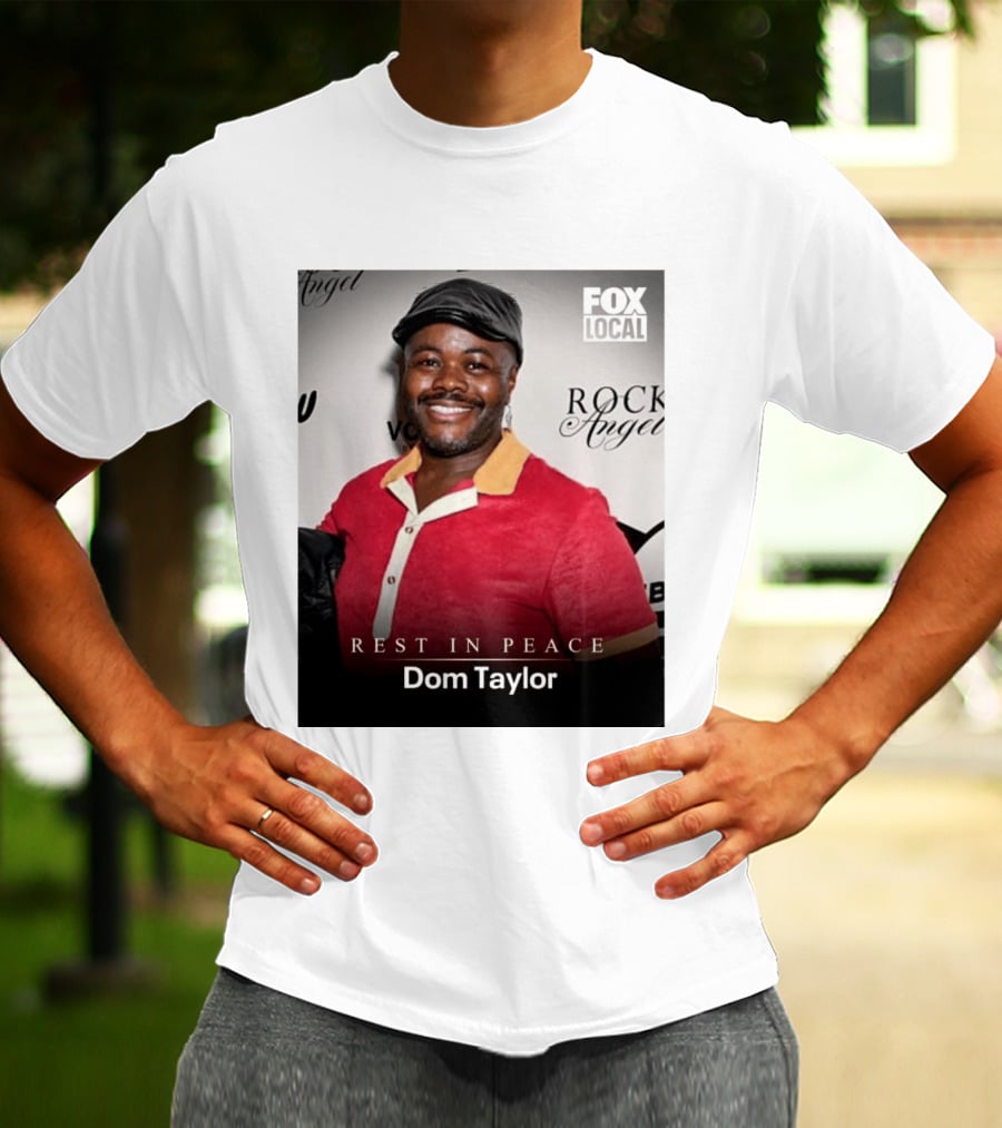 Rest In Peace Dom Taylor Celebrating Caribbean Cuisine Netflix Five Star Chef T-Shirt
