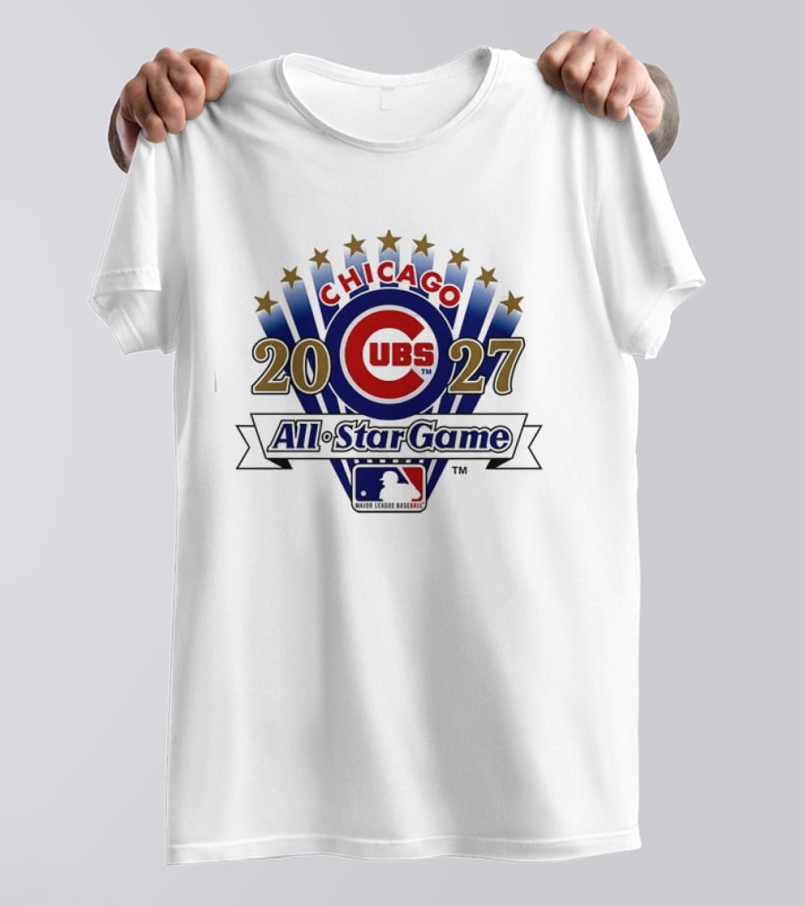 Chicago Cubs 2027 All Star Game Major League Baseball MLB T-Shirt