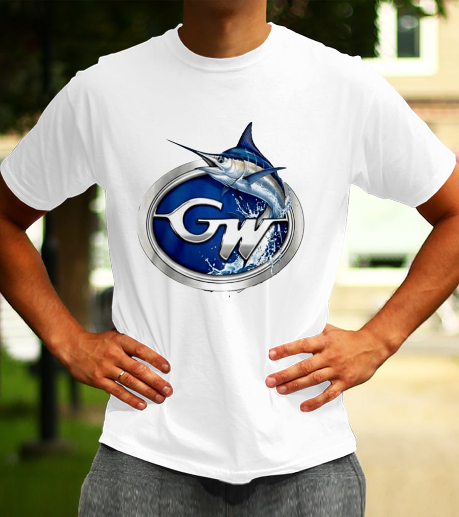 Grady White Boats GW Marlin Symbol Exceptional Attention To Detail T-Shirt