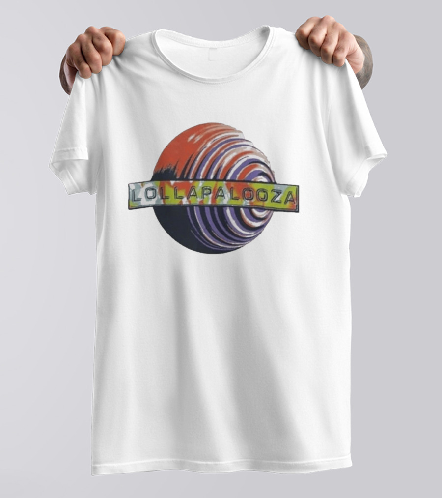 Lollapalooza Festival 2026 Sphere Logo Event Grant Park Chicago July 30 August 2 T-Shirt