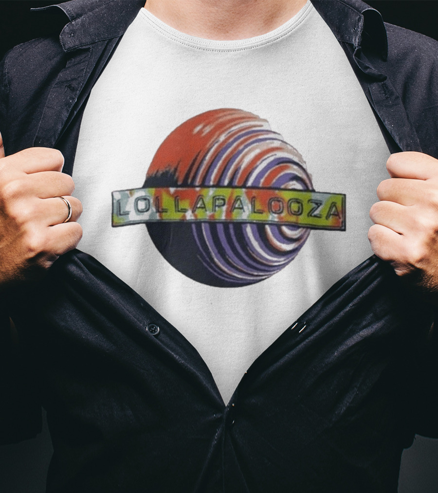 Lollapalooza Festival 2026 Sphere Logo Event Grant Park Chicago July 30 August 2 T-Shirt