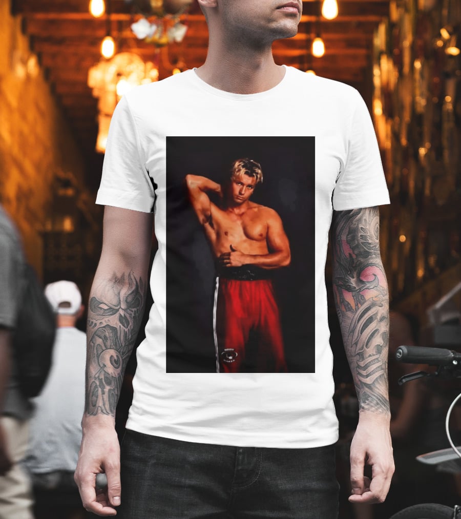 Stephen Kalyn Off Campus Body Maker Boxer Pose T-Shirt