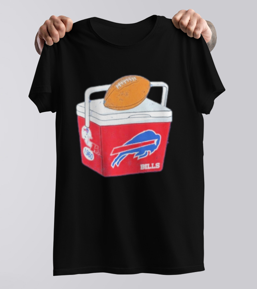 Buffalo Bills Cooler 1960 Football Wegmans Go Bills T-Shirt