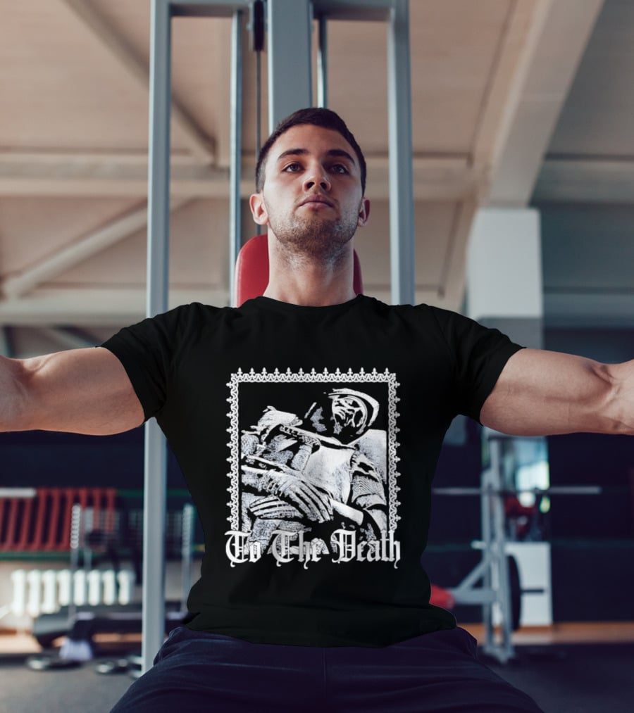 Effigy Of A Fallen Knight To The Death Metal Band Black T-Shirt