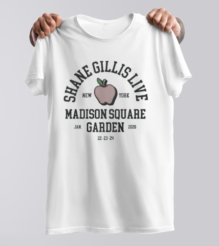 Shane Gillis Live Madison Square Garden New York Apple 2023 T-Shirt