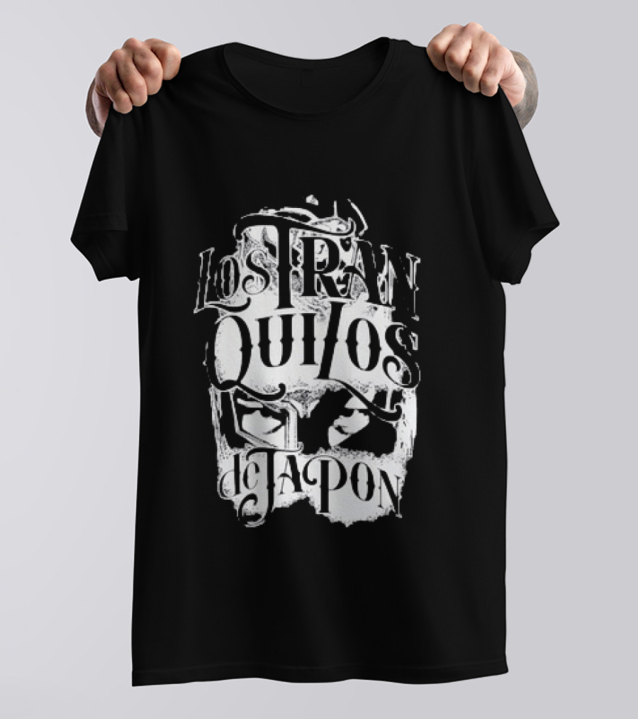 Los Tranquilos De Japon Bushi Mask Design Japan T-Shirt