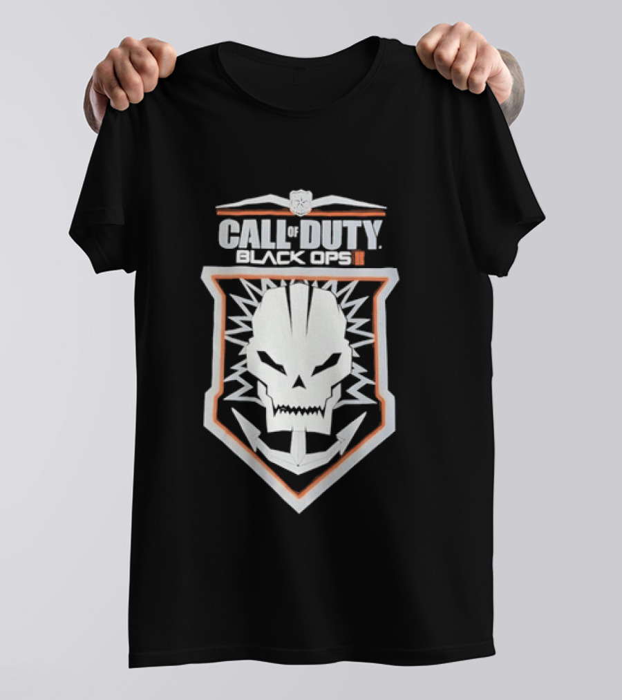 Call Of Duty Black Ops II Skull Shield T-Shirt